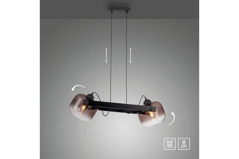 Cup 2.0 Just Light Taklampa - Black - Belysning - Inomhusbelysning & lampor - Fönsterlampor & fönsterbelysning - Fönsterlampa hängande