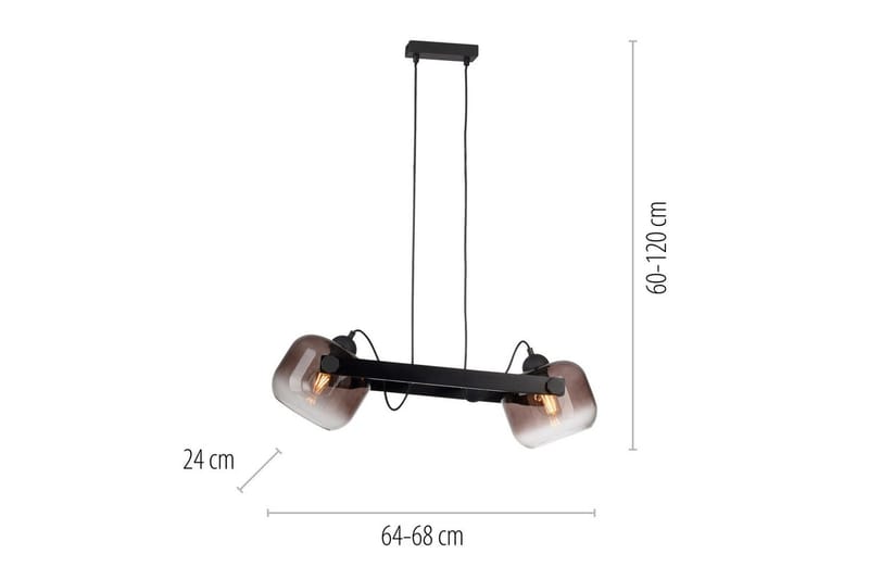 Cup 2.0 Just Light Taklampa - Black - Belysning - Inomhusbelysning & lampor - Fönsterlampor & fönsterbelysning - Fönsterlampa hängande