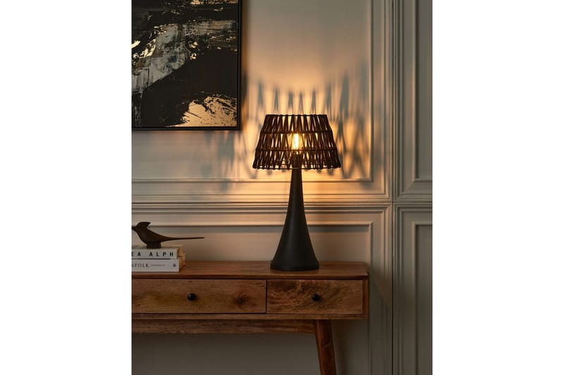 Dalino Bordslampa 47 cm E27 - Svart - Belysning - Inomhusbelysning & lampor - Fönsterlampor & fönsterbelysning - Fönsterlampa på fot