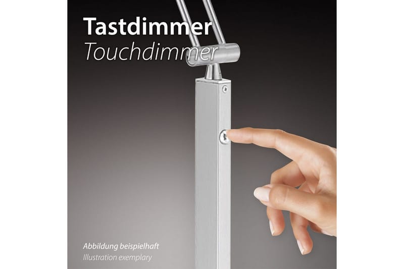 Dawda Just Light Bordslampa - Grey - Belysning - Inomhusbelysning & lampor - Fönsterlampor & fönsterbelysning - Fönsterlampa på fot