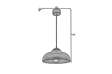 Desolo Pendellampa - Svart - Belysning - Inomhusbelysning & lampor - Fönsterlampor & fönsterbelysning - Fönsterlampa hängande