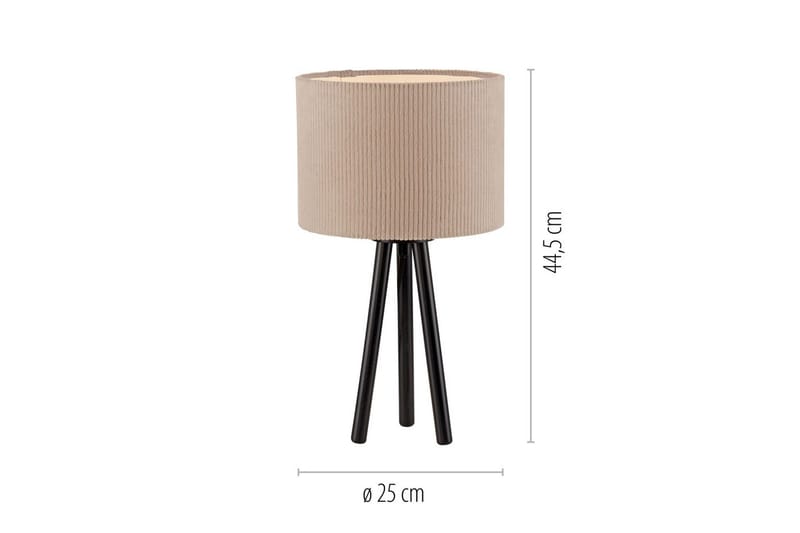 Duro Just Light Bordslampa - Beige - Belysning - Inomhusbelysning & lampor - Fönsterlampor & fönsterbelysning - Fönsterlampa på fot