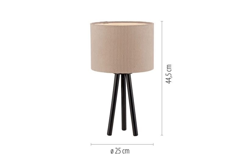 Duro Just Light Bordslampa - Beige - Belysning - Inomhusbelysning & lampor - Fönsterlampor & fönsterbelysning - Fönsterlampa på fot