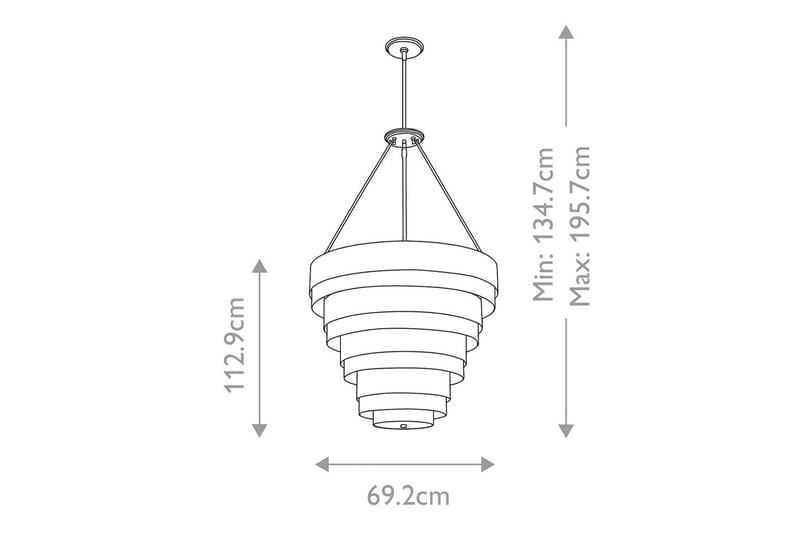 Echelon Lisa McDennon by Hinkley Taklampa - Brass - Belysning - Inomhusbelysning & lampor - Fönsterlampor & fönsterbelysning - Fönsterlampa hängande