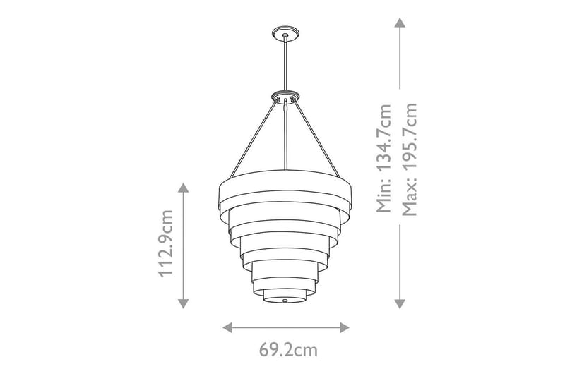 Echelon Lisa McDennon by Hinkley Taklampa - Brass - Belysning - Inomhusbelysning & lampor - Fönsterlampor & fönsterbelysning - Fönsterlampa hängande