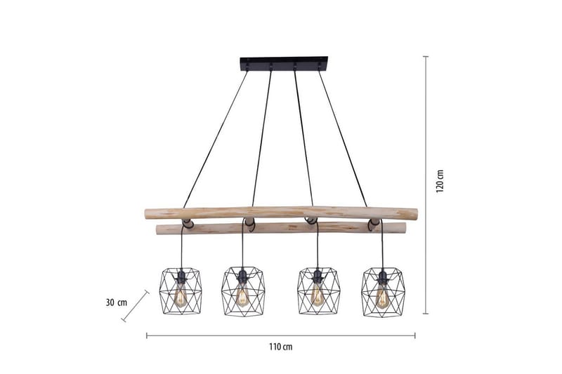 Edgar Just Light Taklampa - Black - Belysning - Inomhusbelysning & lampor - Fönsterlampor & fönsterbelysning - Fönsterlampa hängande