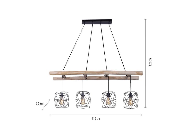 Edgar Just Light Taklampa - Black - Belysning - Inomhusbelysning & lampor - Fönsterlampor & fönsterbelysning - Fönsterlampa hängande