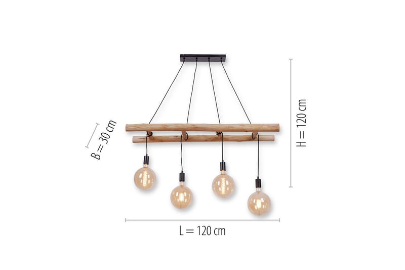 Edgar Just Light Taklampa - Black - Belysning - Inomhusbelysning & lampor - Fönsterlampor & fönsterbelysning - Fönsterlampa hängande