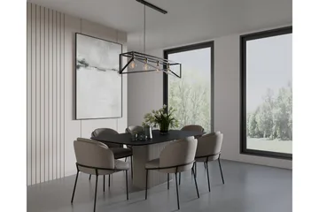 Eluvies Pendellampa Rund - Svart - Belysning - Inomhusbelysning & lampor - Fönsterlampor & fönsterbelysning - Fönsterlampa hängande