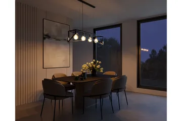 Eluvies Pendellampa Rund - Svart - Belysning - Inomhusbelysning & lampor - Fönsterlampor & fönsterbelysning - Fönsterlampa hängande