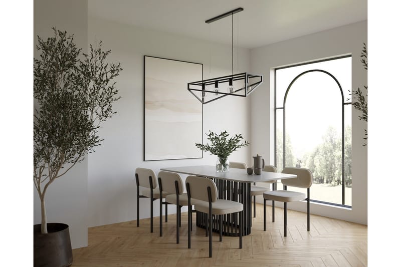 Eluvies Pendellampa Rund - Svart - Belysning - Inomhusbelysning & lampor - Fönsterlampor & fönsterbelysning - Fönsterlampa hängande