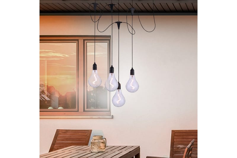 Enni Just Light Taklampa - Black - Belysning - Inomhusbelysning & lampor - Fönsterlampor & fönsterbelysning - Fönsterlampa hängande