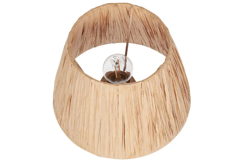 Favignito Bordslampa 2 st 31 cm E27 - Vit/Natur - Belysning - Inomhusbelysning & lampor - Fönsterlampor & fönsterbelysning - Fönsterlampa på fot