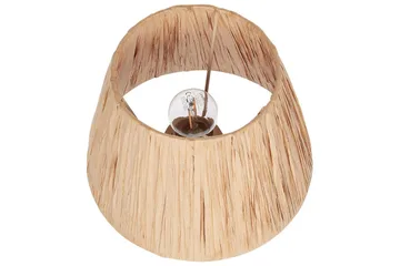 Favignito Bordslampa 2 st 31 cm E27 - Vit/Natur - Belysning - Inomhusbelysning & lampor - Fönsterlampor & fönsterbelysning - Fönsterlampa på fot