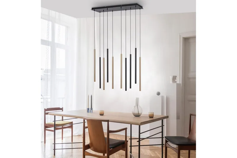 Flute Paul Neuhaus Taklampa - Black - Belysning - Inomhusbelysning & lampor - Fönsterlampor & fönsterbelysning - Fönsterlampa hängande