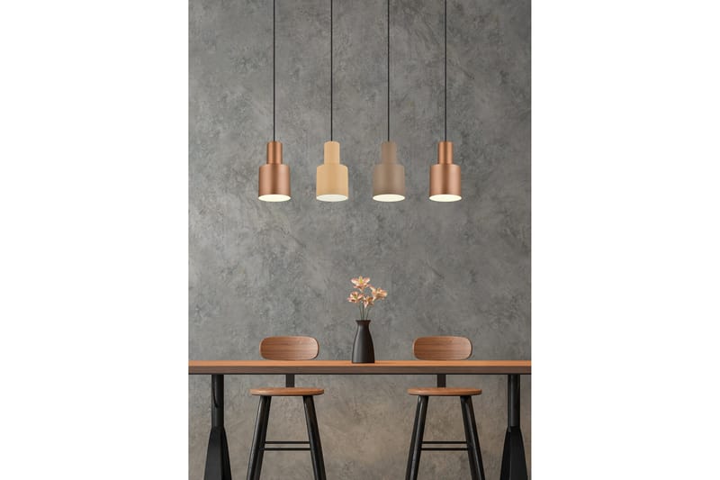 Agudo Taklampa 4L E27 flerfärgad - Flerfärgad - Belysning - Inomhusbelysning & lampor - Fönsterlampor & fönsterbelysning - Fönsterlampa hängande