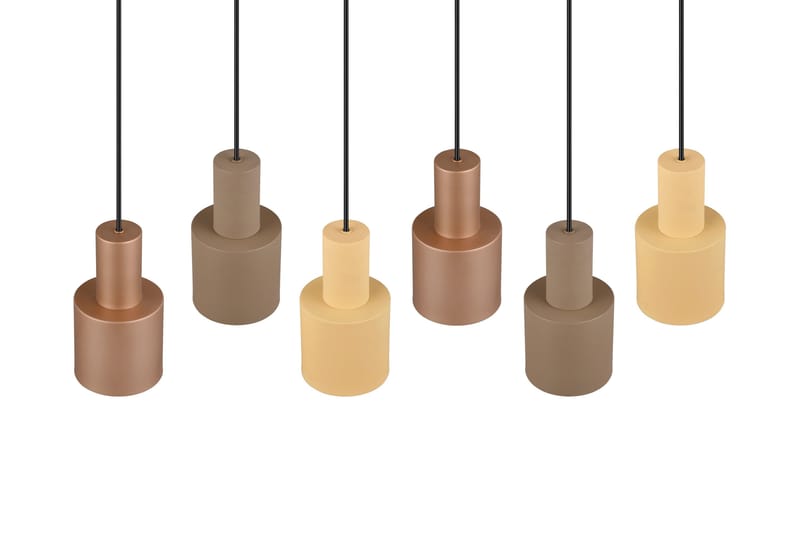 Agudo Taklampa 6L E27 flerfärgad - Flerfärgad - Belysning - Inomhusbelysning & lampor - Fönsterlampor & fönsterbelysning - Fönsterlampa hängande