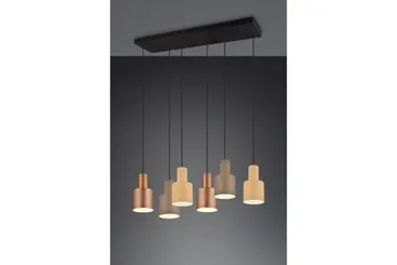 Agudo Taklampa 6L E27 flerfärgad - Flerfärgad - Belysning - Inomhusbelysning & lampor - Fönsterlampor & fönsterbelysning - Fönsterlampa hängande