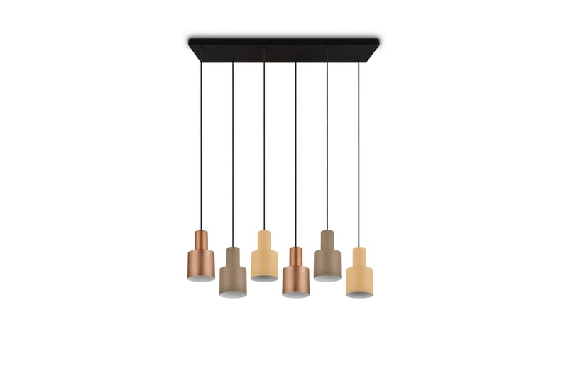 Agudo Taklampa 6L E27 flerfärgad - Flerfärgad - Belysning - Inomhusbelysning & lampor - Fönsterlampor & fönsterbelysning - Fönsterlampa hängande