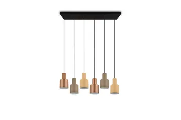 Agudo Taklampa 6L E27 flerfärgad - Flerfärgad - Belysning - Inomhusbelysning & lampor - Fönsterlampor & fönsterbelysning - Fönsterlampa hängande