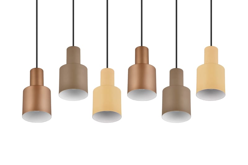 Agudo Taklampa 6L E27 flerfärgad - Flerfärgad - Belysning - Inomhusbelysning & lampor - Fönsterlampor & fönsterbelysning - Fönsterlampa hängande