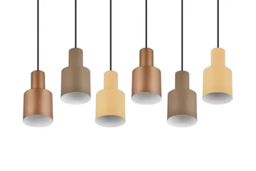 Agudo Taklampa 6L E27 flerfärgad - Flerfärgad - Belysning - Inomhusbelysning & lampor - Fönsterlampor & fönsterbelysning - Fönsterlampa hängande