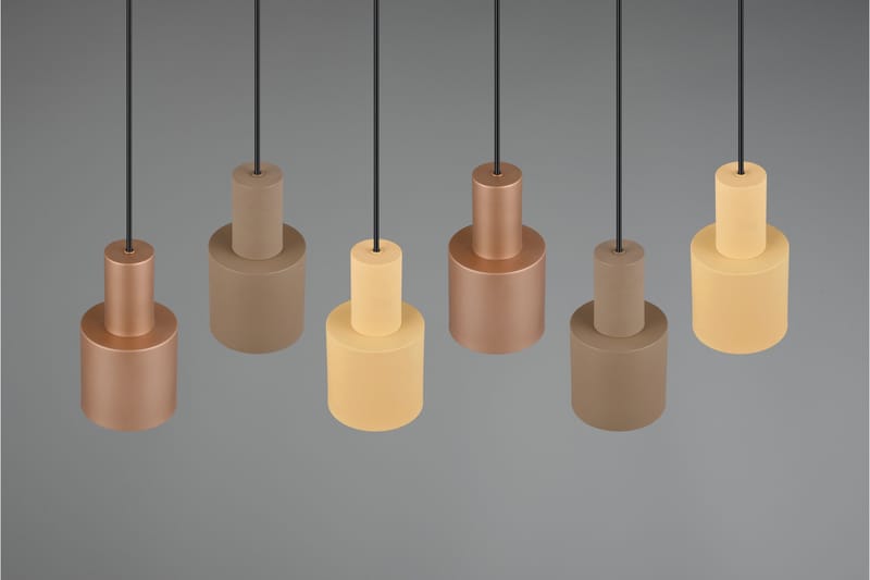 Agudo Taklampa 6L E27 flerfärgad - Flerfärgad - Belysning - Inomhusbelysning & lampor - Fönsterlampor & fönsterbelysning - Fönsterlampa hängande