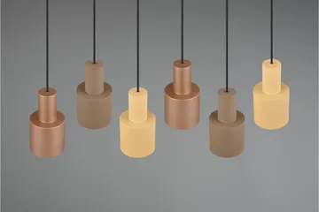 Agudo Taklampa 6L E27 flerfärgad - Flerfärgad - Belysning - Inomhusbelysning & lampor - Fönsterlampor & fönsterbelysning - Fönsterlampa hängande