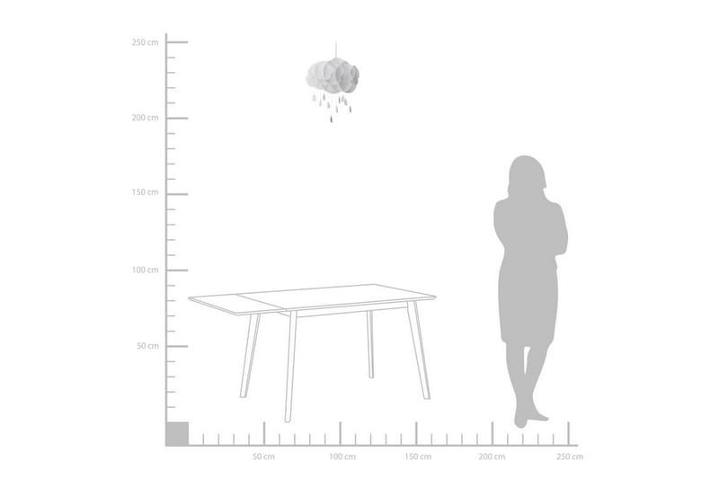 AILENNE Taklampa 35 cm - Kökslampa & pendellampa - Sovrumslampa - Fönsterlampa hängande