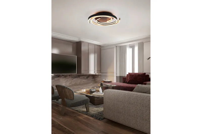 Caya LED Plafond mattmässing - Matt mässing - Belysning - Inomhusbelysning & lampor - Fönsterlampor & fönsterbelysning - Fönsterlampa hängande