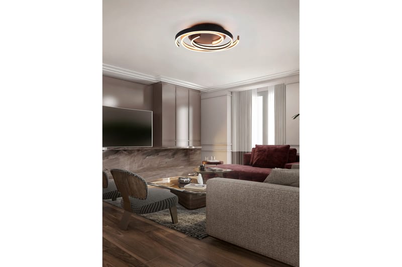 Caya LED Plafond mattmässing - Matt mässing - Belysning - Inomhusbelysning & lampor - Fönsterlampor & fönsterbelysning - Fönsterlampa hängande