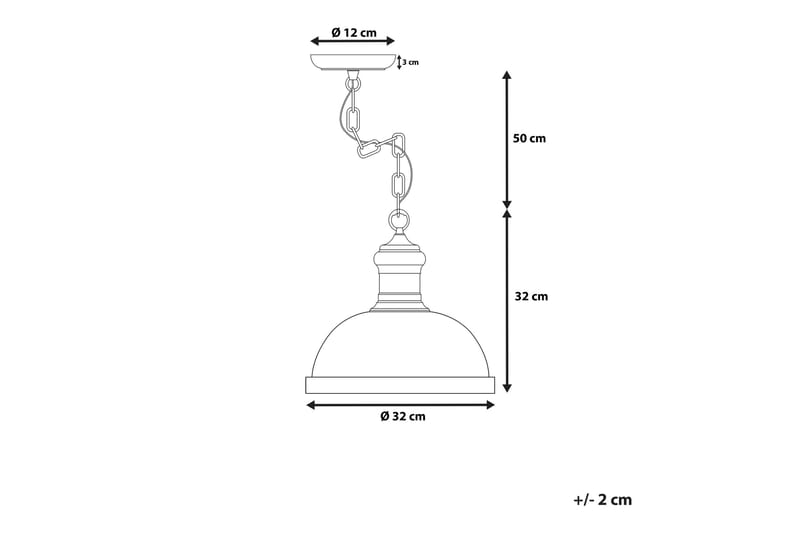 Didessa Taklampa 32 cm - Beige - Belysning - Inomhusbelysning & lampor - Fönsterlampor & fönsterbelysning - Fönsterlampa hängande