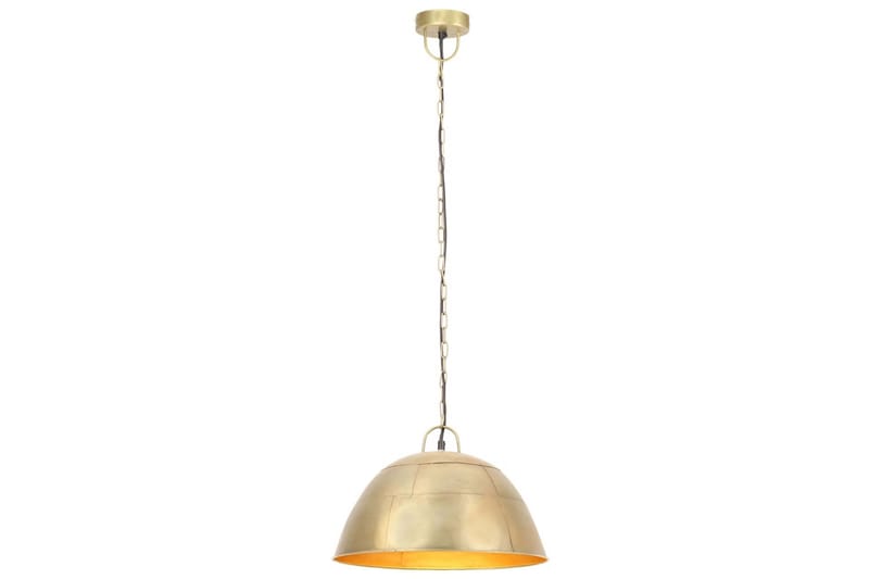 Hänglampa industriell vintage 25 W mässing rund 41 cm E27 - Flerfärgad - Belysning - Inomhusbelysning & lampor - Fönsterlampor & fönsterbelysning - Fönsterlampa hängande