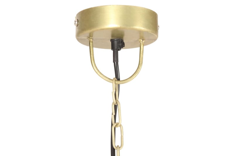 Hänglampa industriell vintage 25 W mässing rund 41 cm E27 - Flerfärgad - Belysning - Inomhusbelysning & lampor - Fönsterlampor & fönsterbelysning - Fönsterlampa hängande