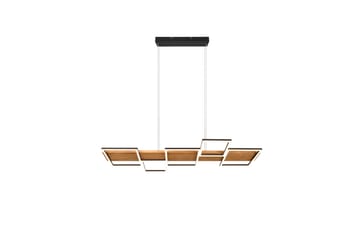 Harper LED Taklampa mattsvart/ trä - Trä - Belysning - Inomhusbelysning & lampor - Fönsterlampor & fönsterbelysning - Fönsterlampa hängande