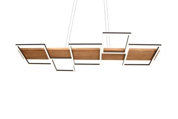 Harper LED Taklampa mattsvart/ trä - Trä - Belysning - Inomhusbelysning & lampor - Fönsterlampor & fönsterbelysning - Fönsterlampa hängande