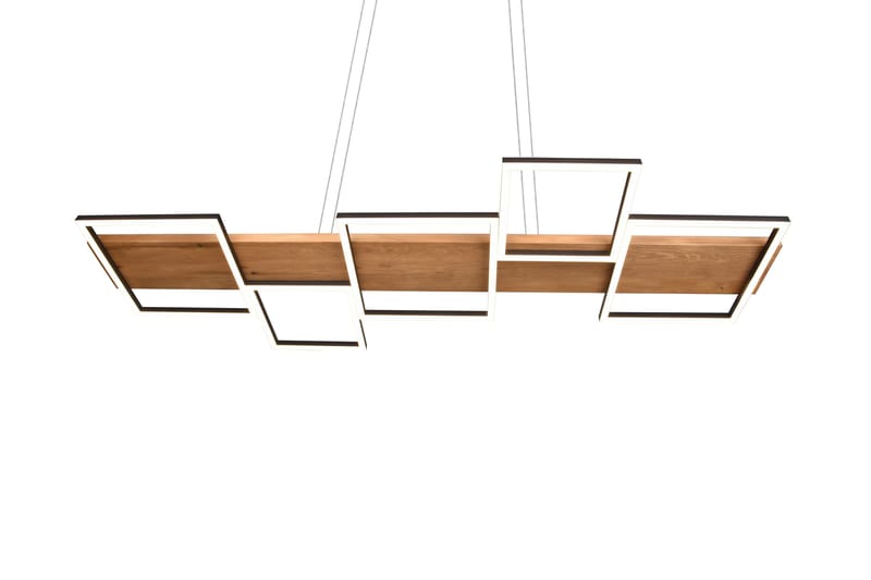 Harper LED Taklampa mattsvart/ trä - Trä - Belysning - Inomhusbelysning & lampor - Fönsterlampor & fönsterbelysning - Fönsterlampa hängande