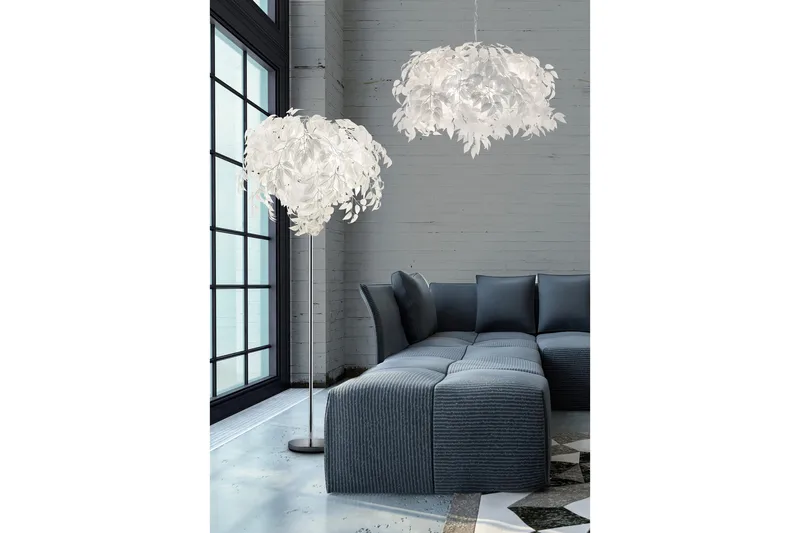 Leavy Taklampa 70cm 4L E14 vit - Vit - Belysning - Inomhusbelysning & lampor - Fönsterlampor & fönsterbelysning - Fönsterlampa hängande