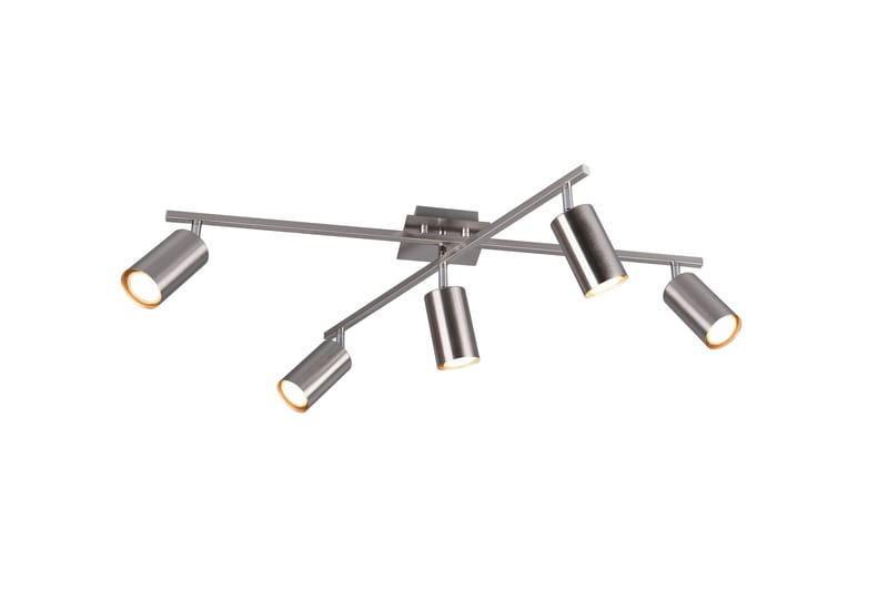 Marley Plafond 5L  GU10 borstad stål - Borstad stål - Belysning - Inomhusbelysning & lampor - Fönsterlampor & fönsterbelysning - Fönsterlampa hängande