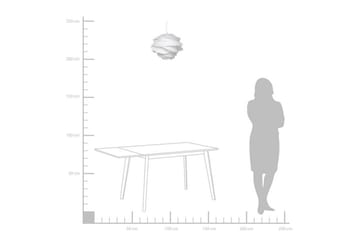 Nile Taklampa 41 cm - Vit - Belysning - Inomhusbelysning & lampor - Fönsterlampor & fönsterbelysning - Fönsterlampa hängande