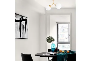 Opviq Damar Taklampa - Gul/Vit - Belysning - Inomhusbelysning & lampor - Fönsterlampor & fönsterbelysning - Fönsterlampa hängande