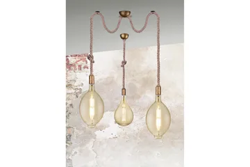 Rope Taklampa 2L  E27 antikmässing - Antik mässing - Belysning - Inomhusbelysning & lampor - Fönsterlampor & fönsterbelysning - Fönsterlampa hängande