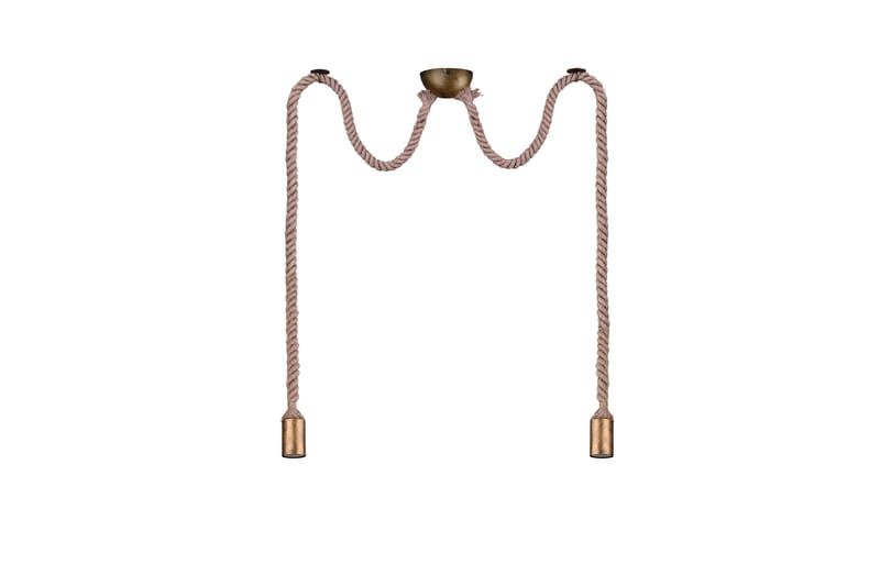 ROPE Taklampa - Antik mässing - Belysning - Inomhusbelysning & lampor - Fönsterlampor & fönsterbelysning - Fönsterlampa hängande