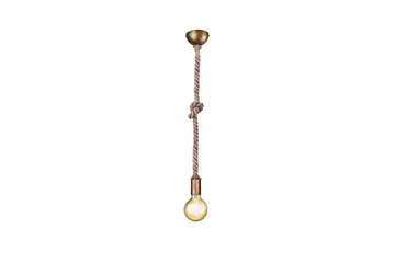 Rope Taklampa E27 antikmässing - Antik mässing - Belysning - Inomhusbelysning & lampor - Fönsterlampor & fönsterbelysning - Fönsterlampa hängande