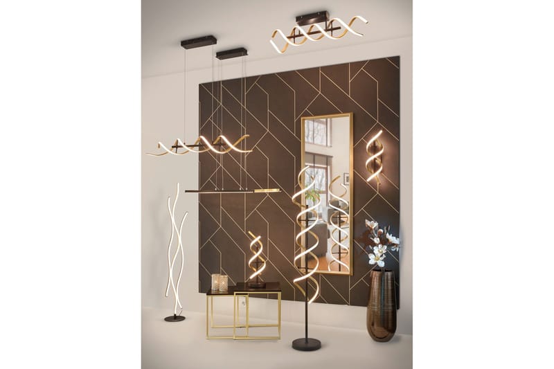 Sequence LED Plafond mattmässing/ mattsvart - Matt mässing/Matt svart - Belysning - Inomhusbelysning & lampor - Fönsterlampor & fönsterbelysning - Fönsterlampa hängande