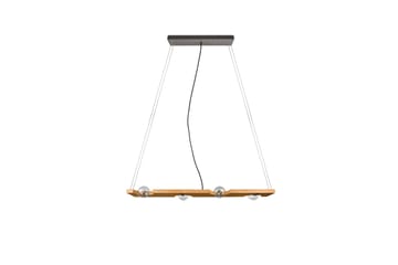 Tailor Pendellampa 115 cm 4xE27 Trä - Trä - Belysning - Inomhusbelysning & lampor - Fönsterlampor & fönsterbelysning - Fönsterlampa hängande