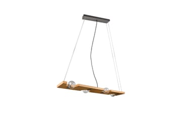 Tailor Pendellampa 115 cm 4xE27 Trä - Trä - Belysning - Inomhusbelysning & lampor - Fönsterlampor & fönsterbelysning - Fönsterlampa hängande