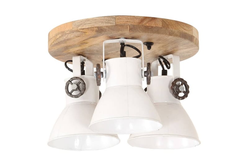 Taklampa industriell 25 W vit 42x27cm E27 - Vit - Belysning - Inomhusbelysning & lampor - Fönsterlampor & fönsterbelysning - Fönsterlampa hängande