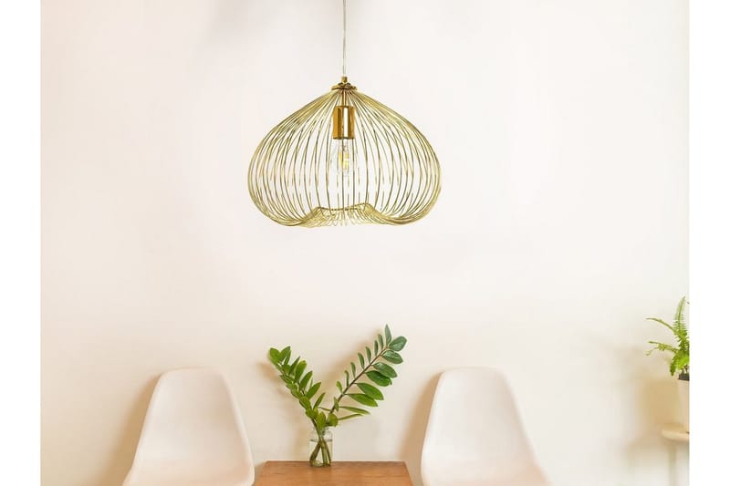 Tordino Taklampa 38 cm, Guld