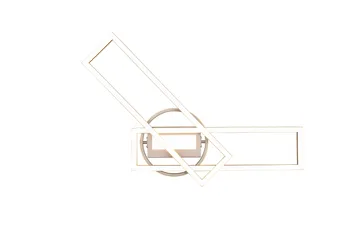 Twister LED Plafond borstad stål - Borstad stål - Belysning - Inomhusbelysning & lampor - Fönsterlampor & fönsterbelysning - Fönsterlampa hängande